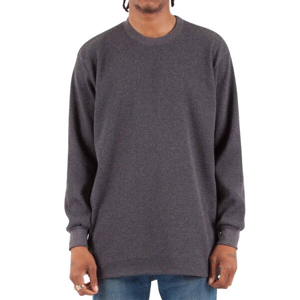 Unisex Heavyweight Thermal Long Sleeve T-Shirt Thumbnail