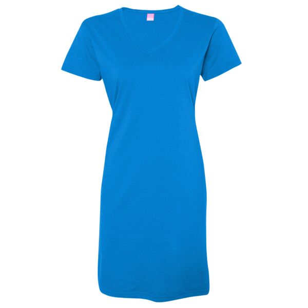 Women's Fine Jersey V-Neck Coverup Thumbnail