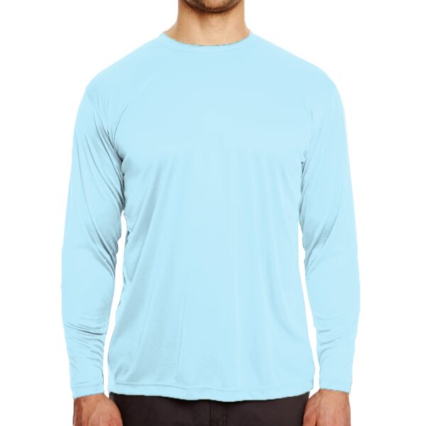 Men's Cool & Dry Sport Long Sleeve Performance Interlock T-Shirt Thumbnail