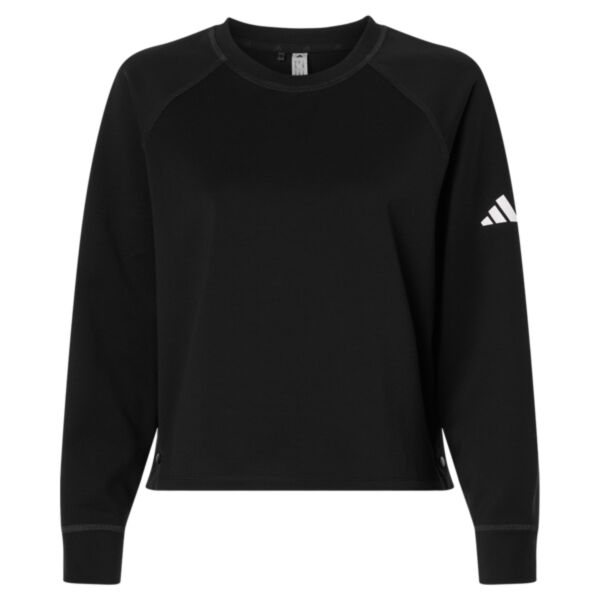 Women's Beyond Side-Snap Crewneck Sweatshirt Thumbnail