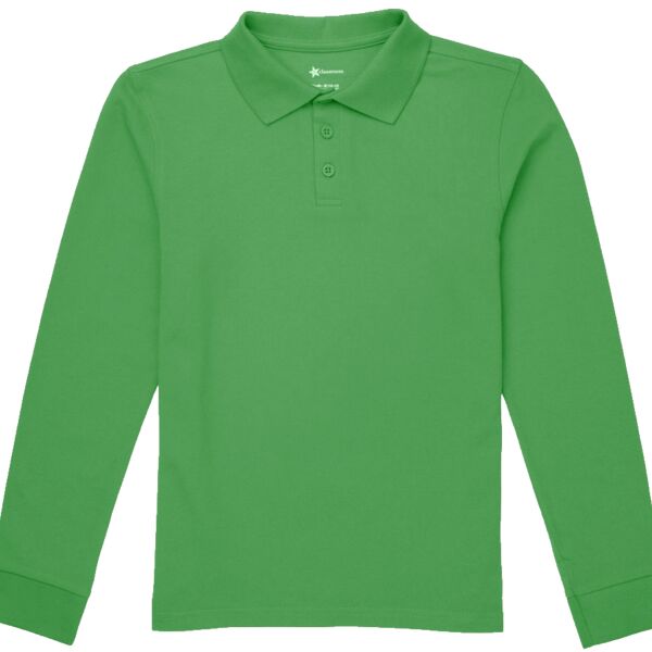 Adult Long Sleeve Pique Polo Thumbnail