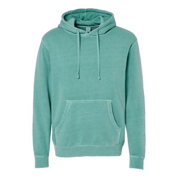 Midweight Pigment-Dyed Hooded Sweatshirt Thumbnail