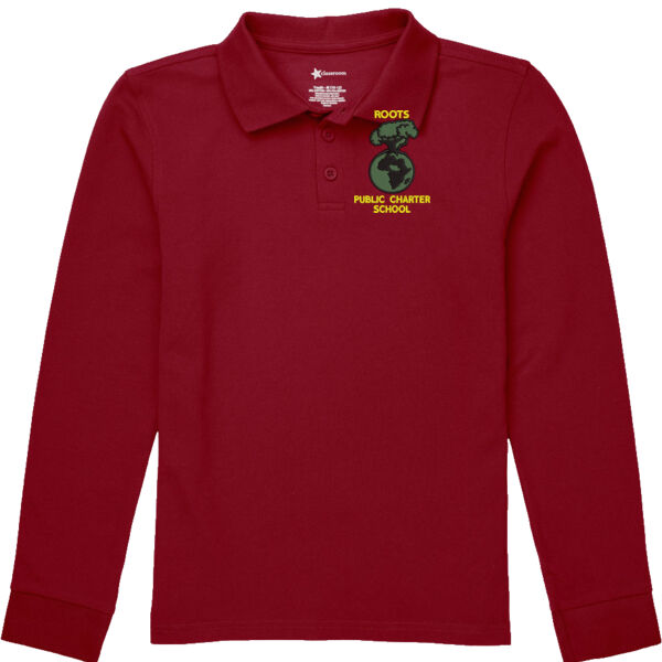 RPCS Red Longsleeve Polo  (Youth size) Thumbnail