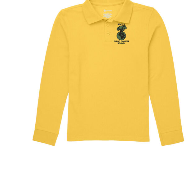 RPCS Gold Longsleeve Polo Youth Thumbnail